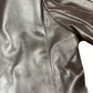 Vintage Imperio Clandestino Leather Coat Brown - L