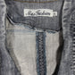 Y2k Mas Fashion Denim Sleeveless Top Blue - XL
