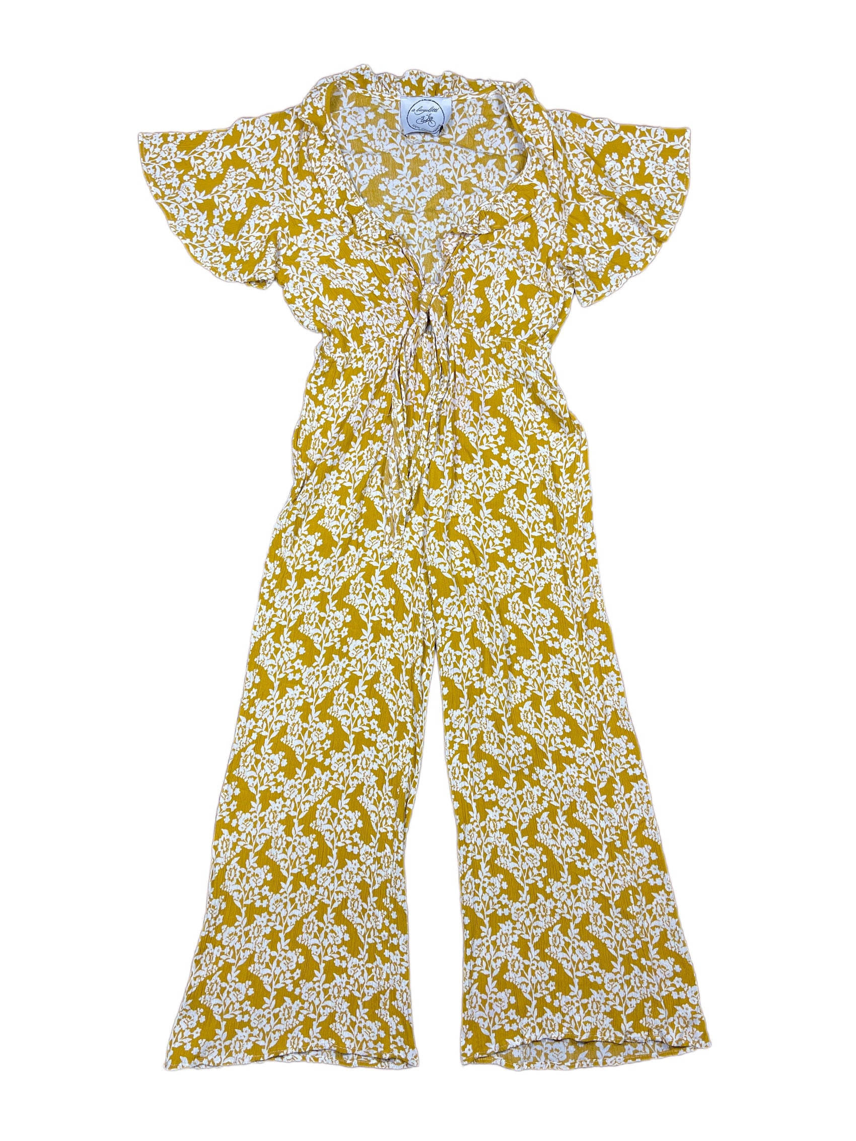 A Biciclette Jumpsuit Yellow - XS