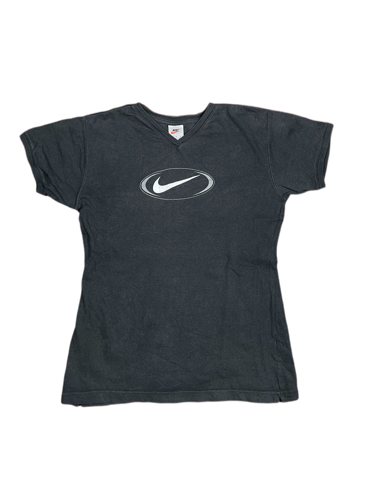 Vintage 1990s Nike Short Sleeve Top Black M