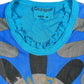 Y2k Desigual Short Sleeve Top Blue - M