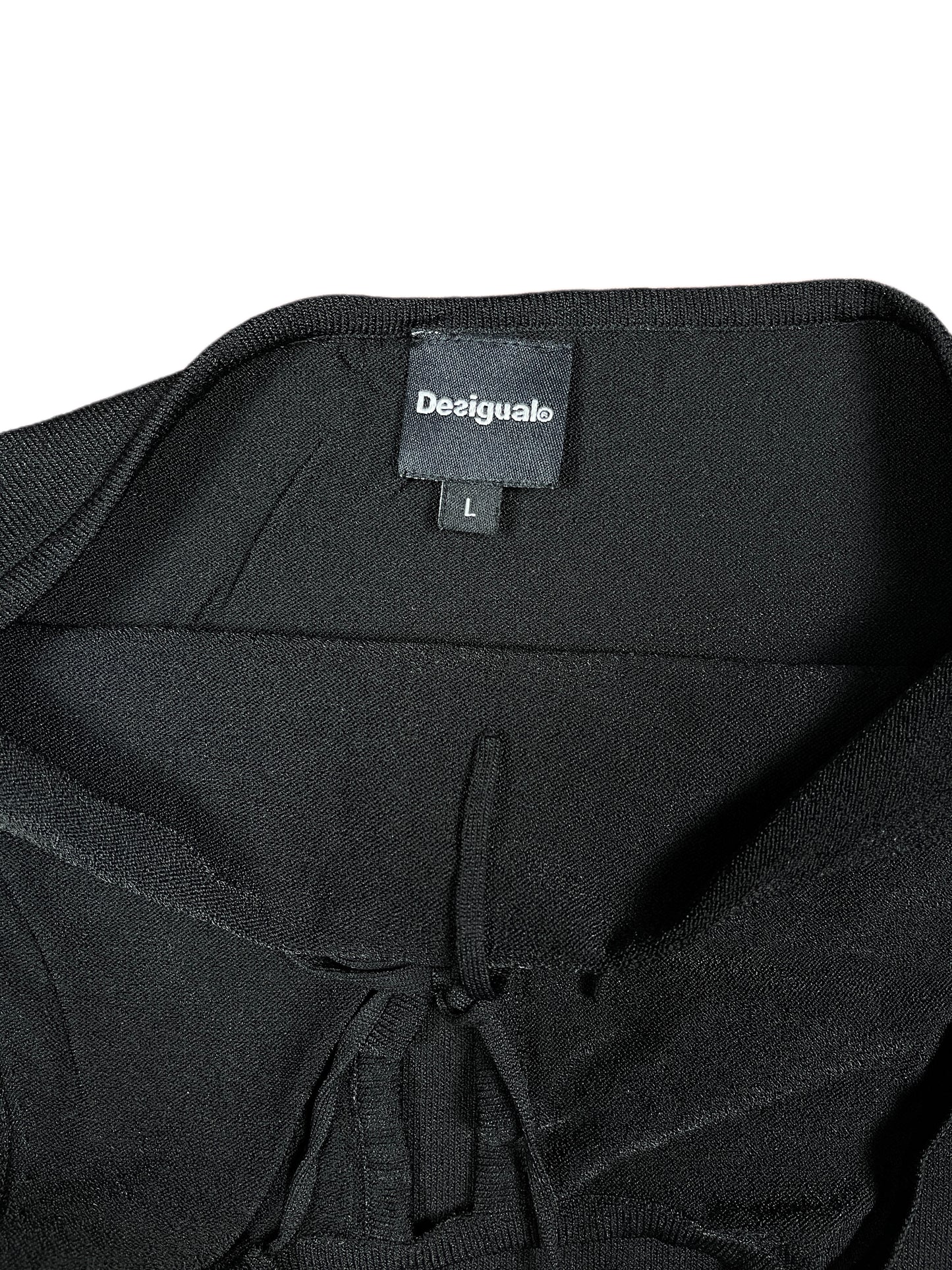 Desigual Sleeveless Top Black - L