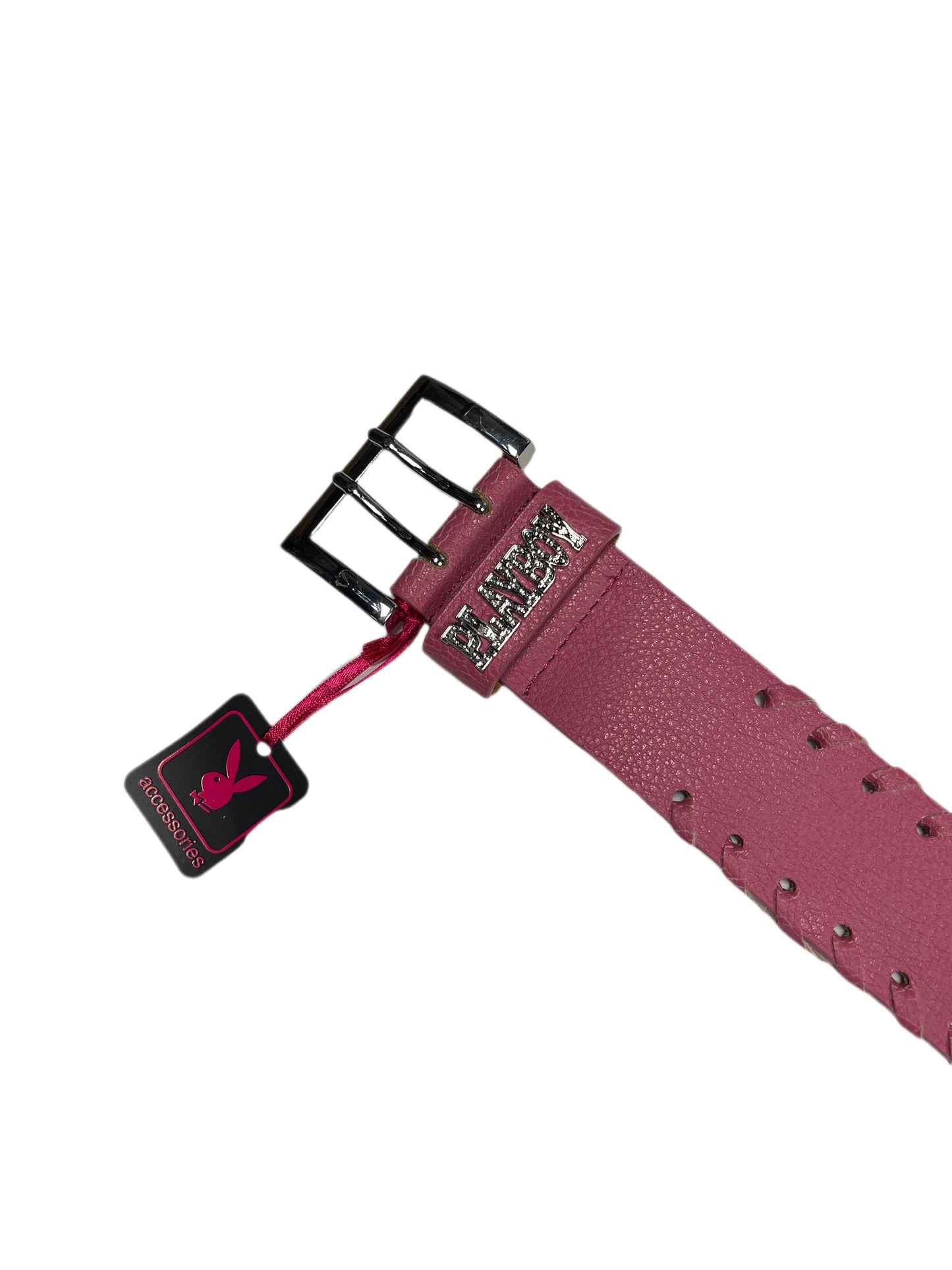 Y2k Playboy Belt Pink 2004