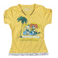 Pepe Jeans Short Sleeve Top Yellow - L
