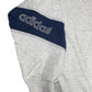 Vintage Adidas Zip Sweatshirt Gray - XXL