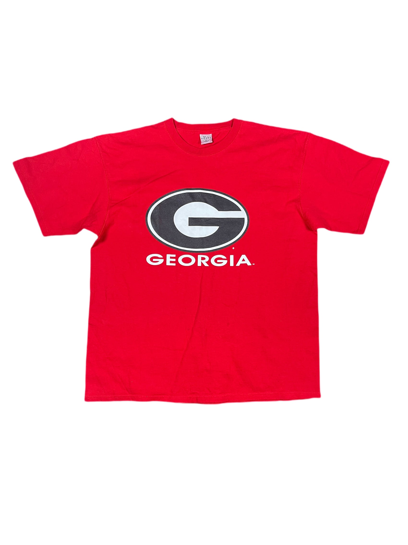 VIntage Georgia Madę in USA T-Shirt Red - XXL