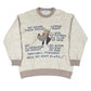 Vintage Iceberg Pluto 1994 Disney Chunky Knitted Sweatshirt Beige Cream - XL