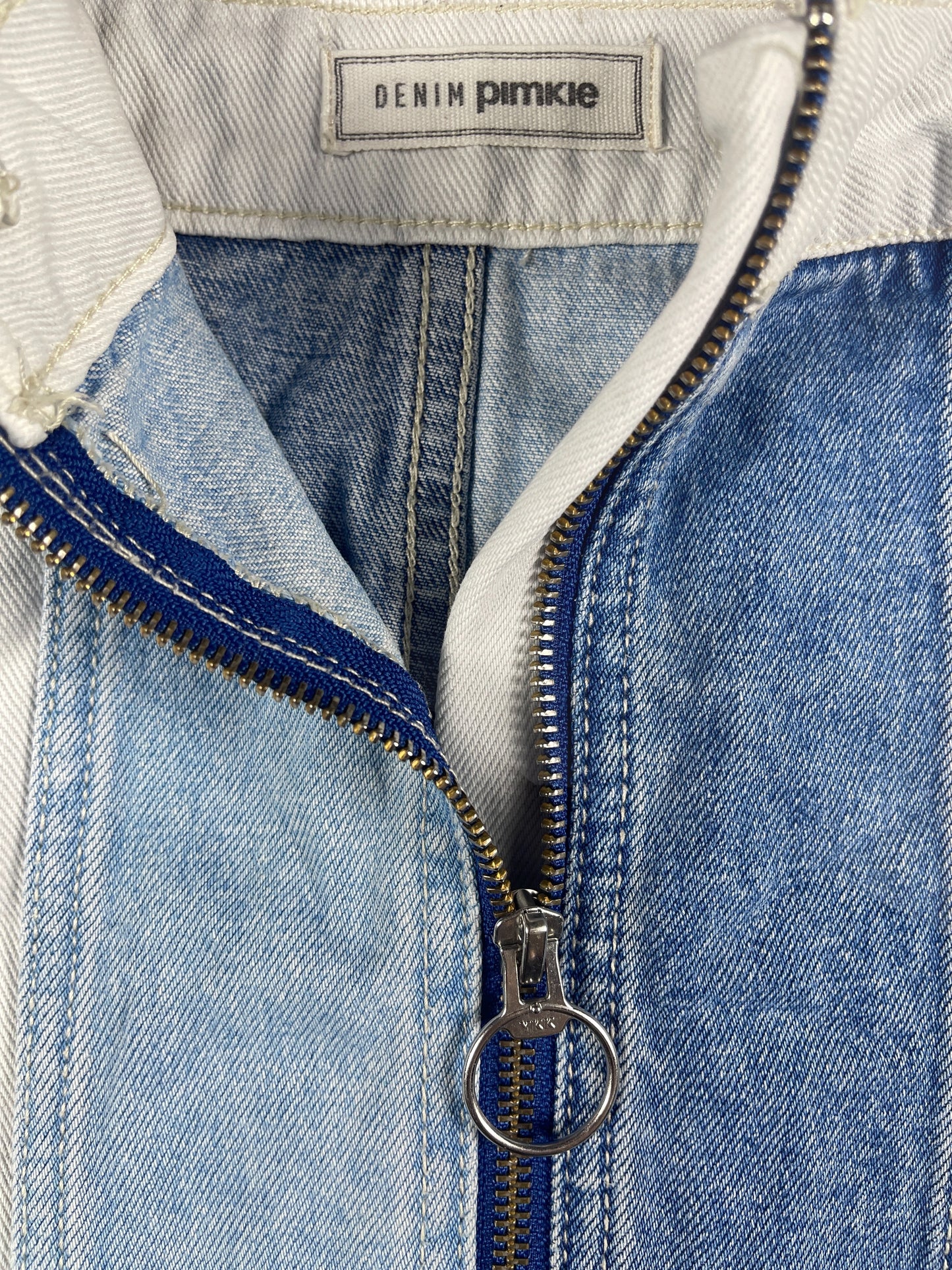 Y2k Pimkie Denim Skirt Blue - S