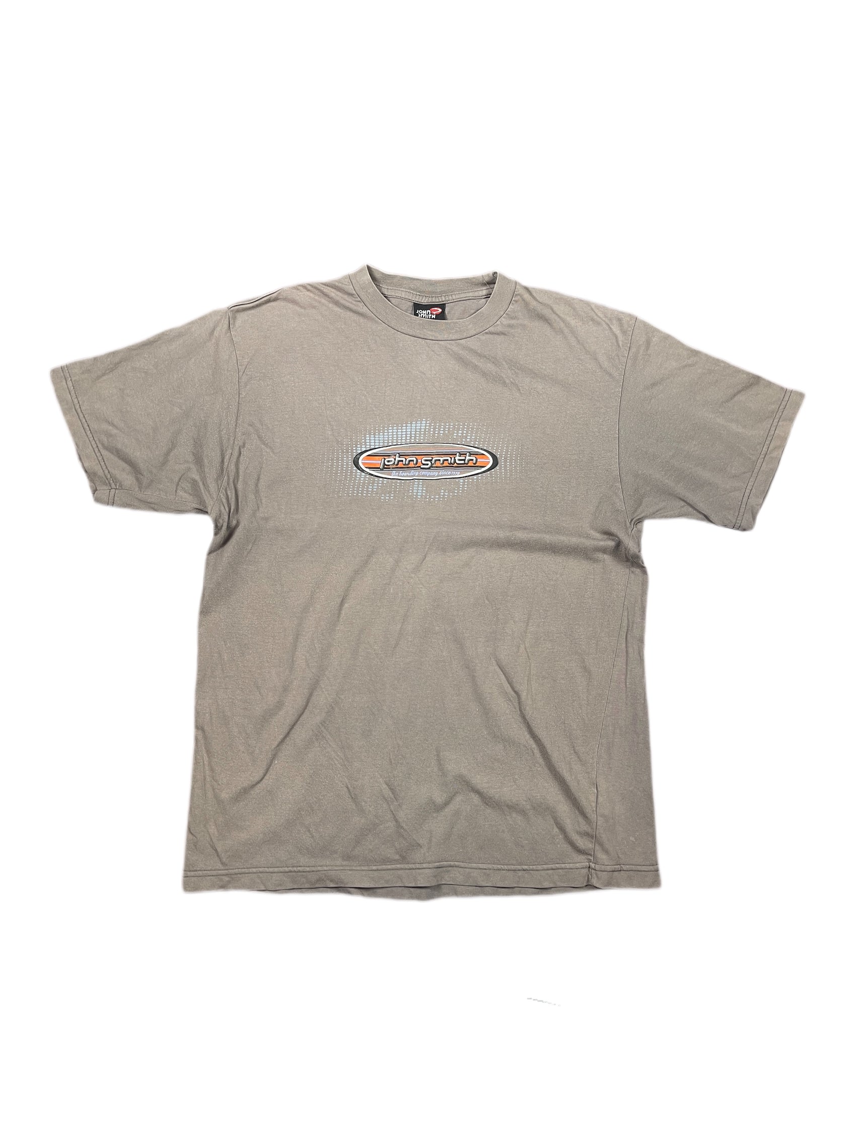 Y2k John Smith T-Shirt Gray - M