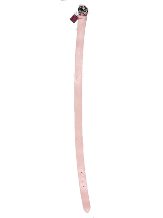 Y2k Playboy Leather Belt Rose 2004