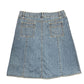 Y2k Anne Lagrange Denim Skirt Blue - XXL