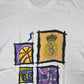 Vintage Madrid Basketball T-Shirt White - S
