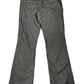 Y2k MAC Flared Denim Pants Black Blue - XXL