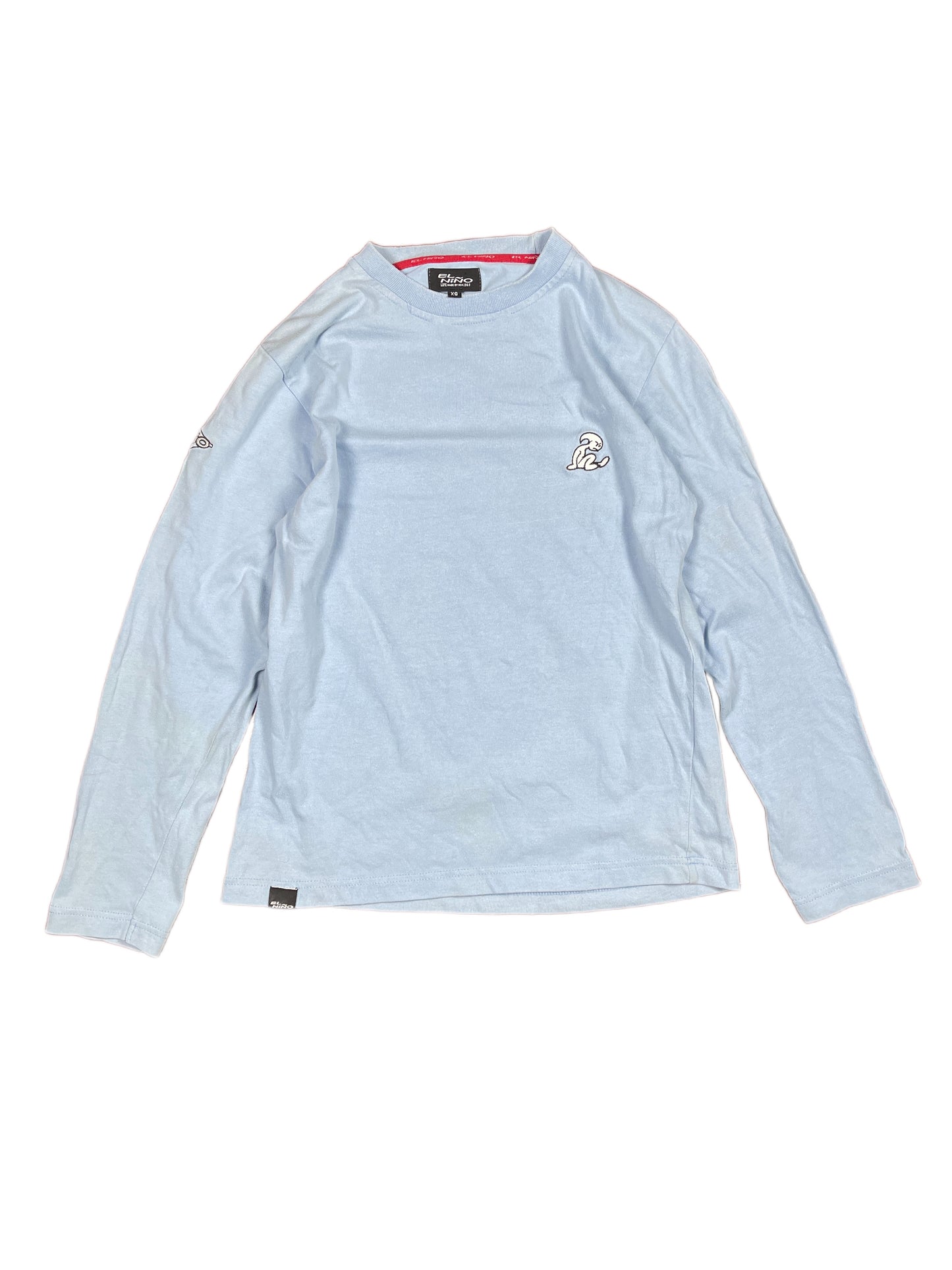 Y2k El Nino Long Sleeve Baby Blue - XS