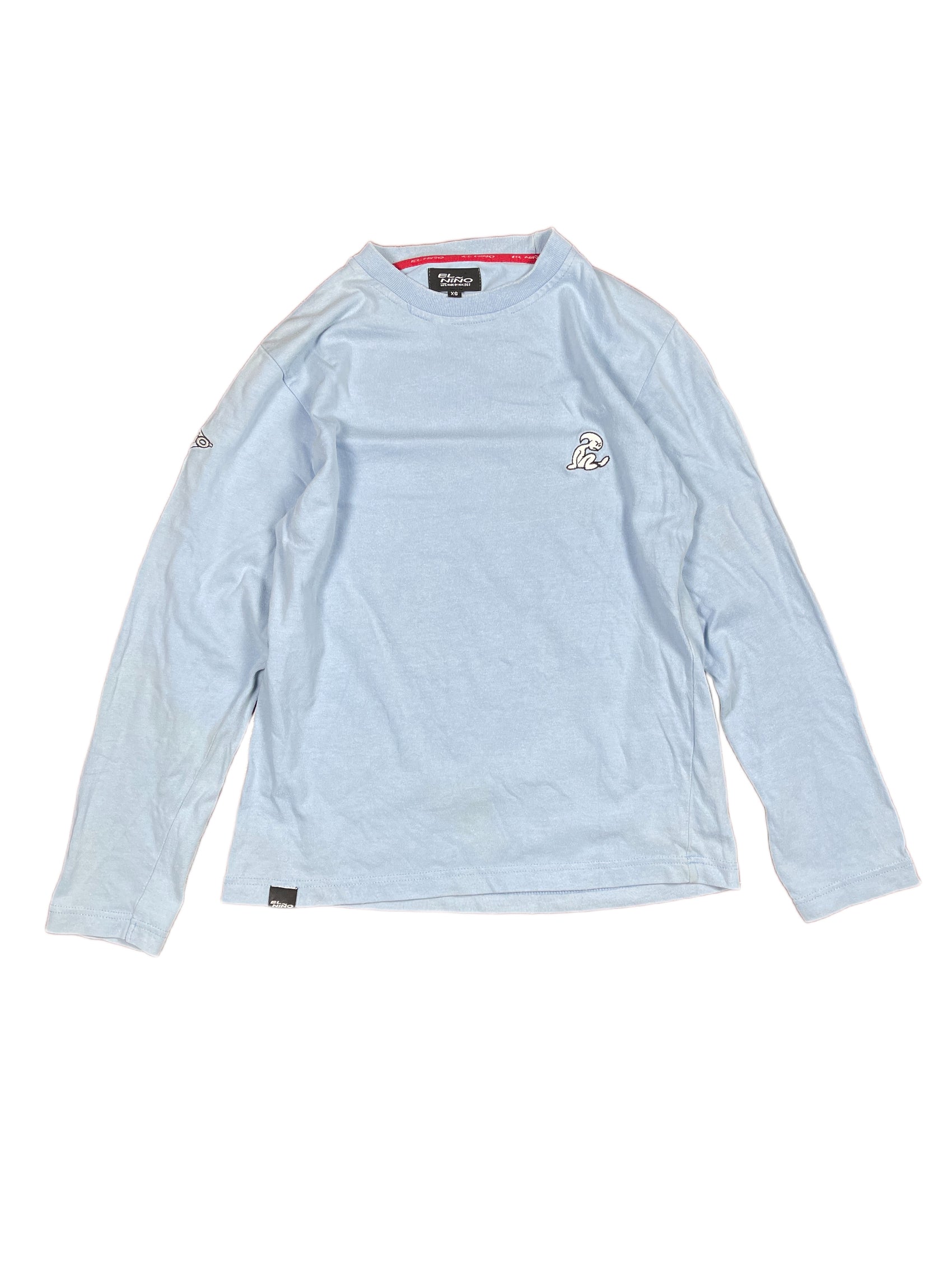 Y2k El Nino Long Sleeve Baby Blue - XS