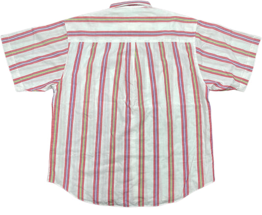 Vintage Club d'Amingo Stripped Short sleeve Shirt Cotton Blend L