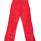 Y2k Onyx Bootcut Flared Cloth Pants Red - L
