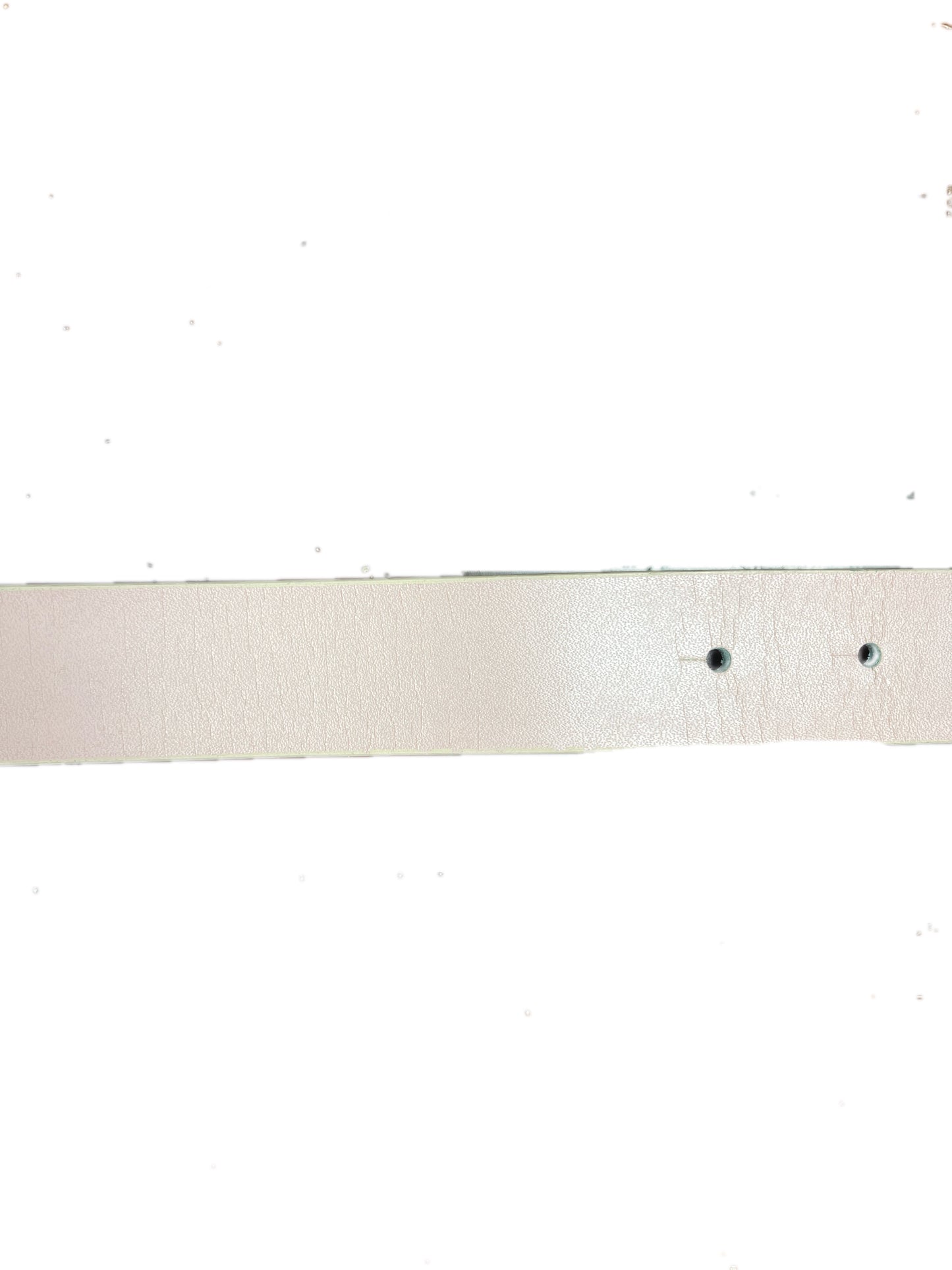 Y2k Playboy Plug Belt Leather Rose 2004