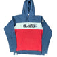 Y2k El Nino Hoodie Navy Red - S