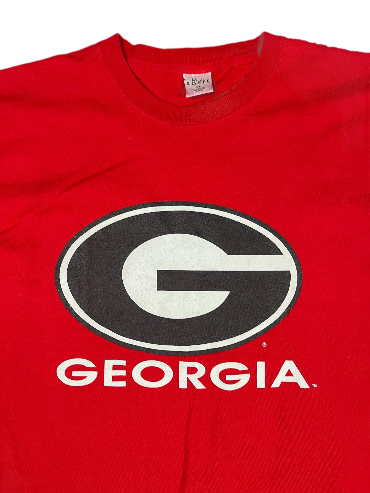 VIntage Georgia Madę in USA T-Shirt Red - XXL