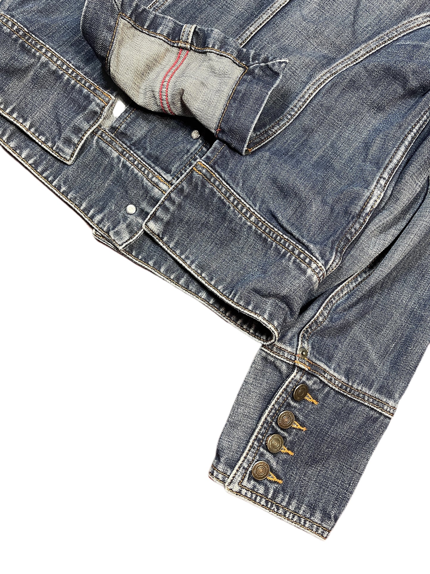 Y2k Massimo Dutti Denim Jacket Blue - M