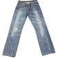 Y2k Levi's Bootcut Denim Pants Blue - S