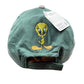 Vintage Tweety Looney Tunes Warner Bros Cap Green