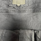 Y2k Mim Corduroy Skirt Gray - XL