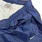 Y2k Nike 2000s Sport Pants Wide Navy - XL