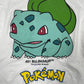 Vintage Bulbasaur 2000 Pokemon Boxy T-Shirt White - S