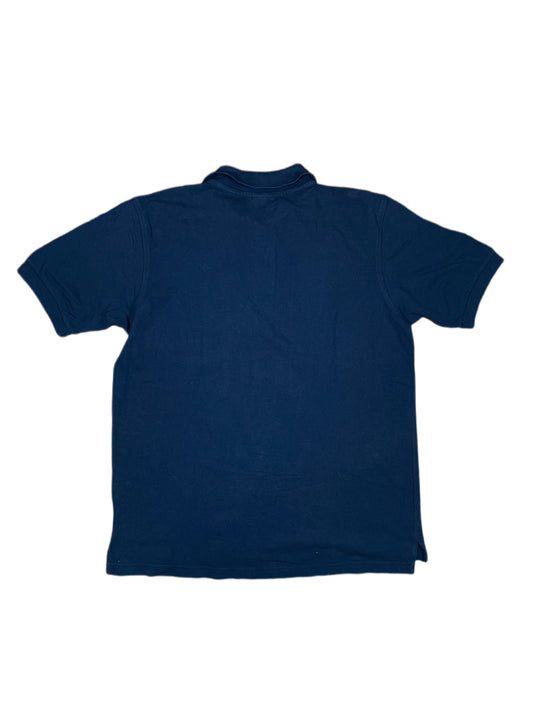 Y2k Reebok Polo Shirt Navy - XL