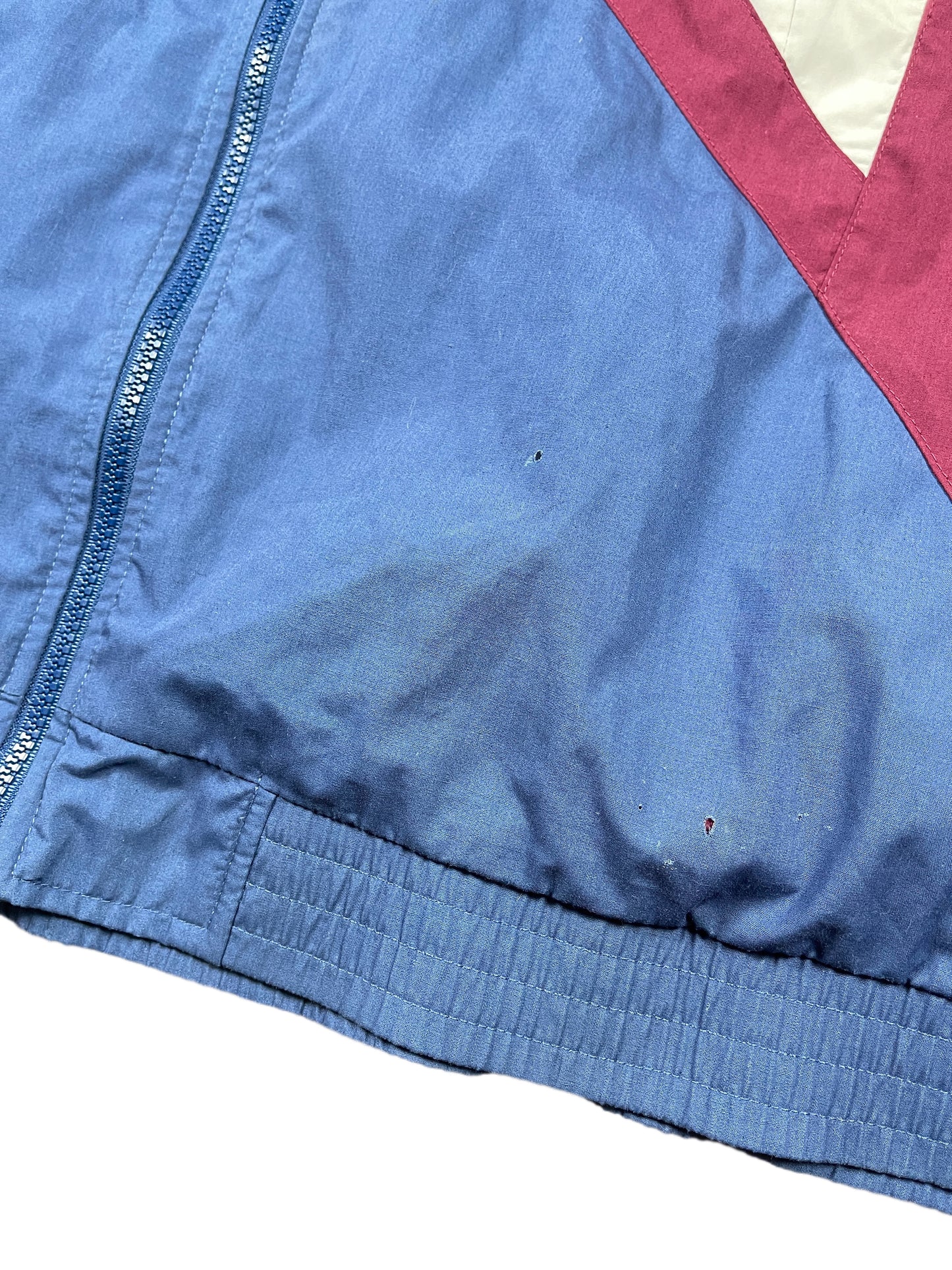 Vintage Adidas Sport Jacket Blue Red - XXL