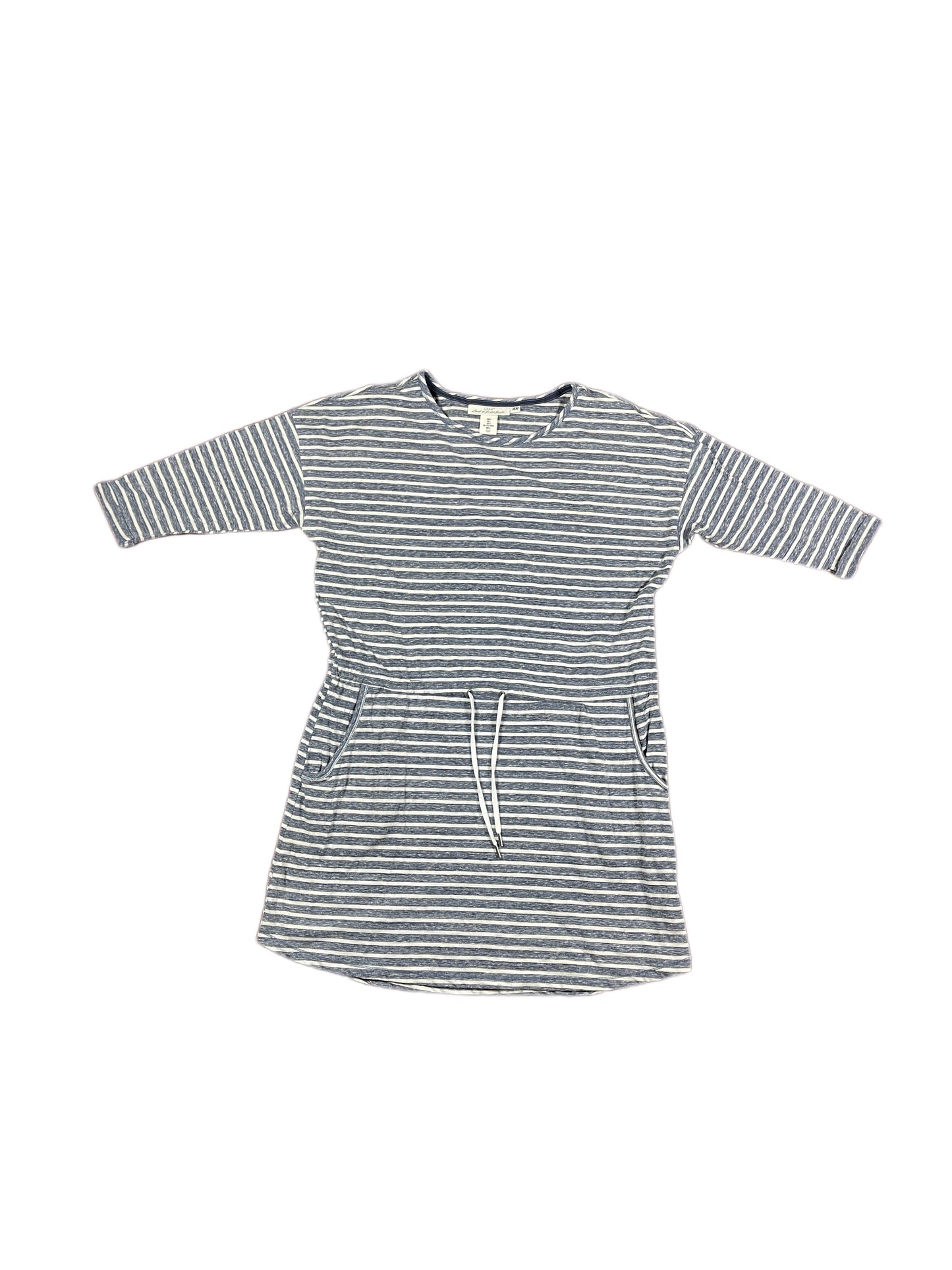 Y2k H&M Dress Blue White - L