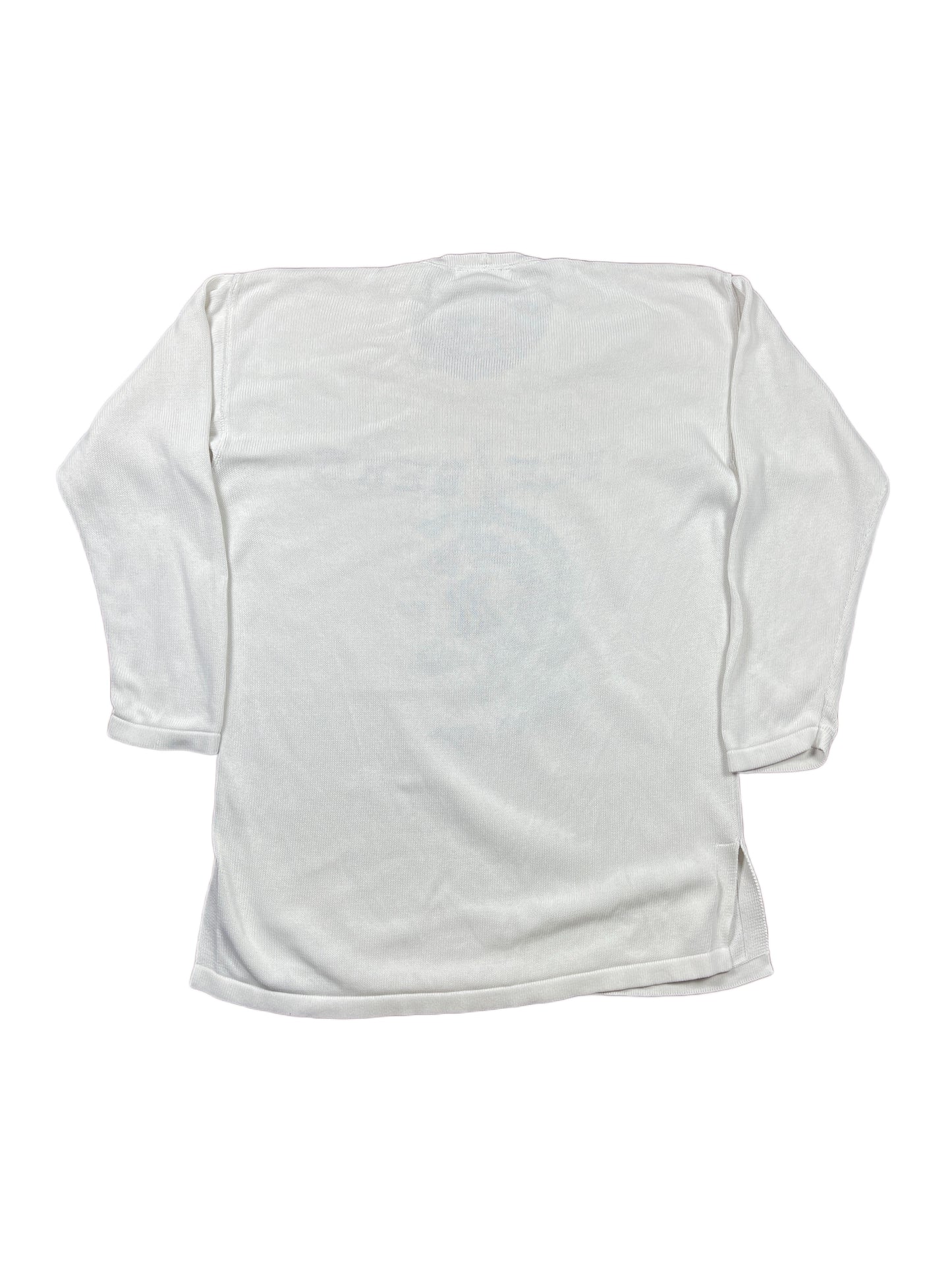 Vintage Iceberg Knitted Sweatshirt White - XL