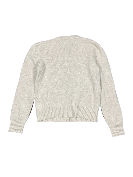 Benetton Knitted Wool Cardigan Cream - L