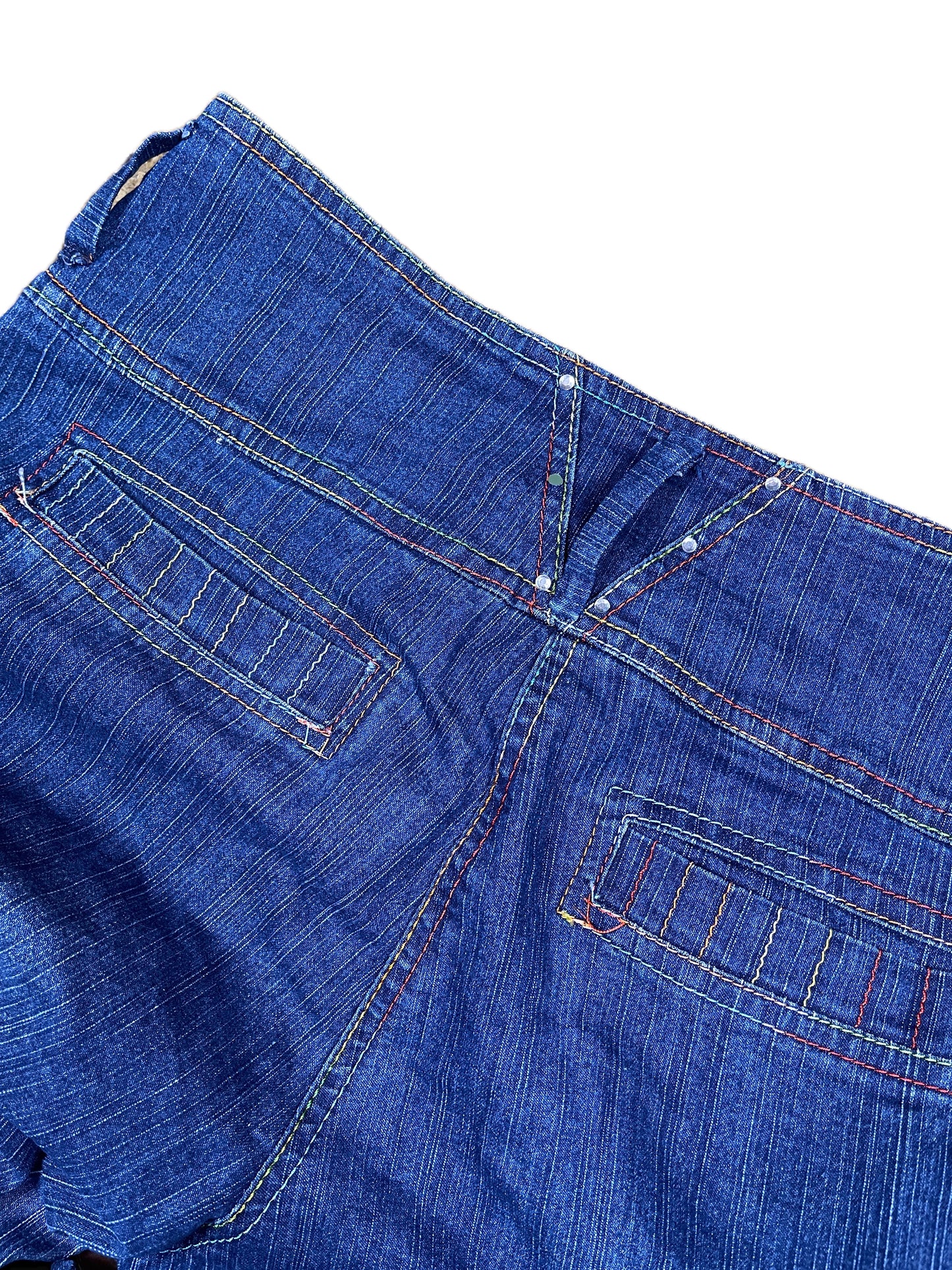 Vintage Ni Morgiger Flared Denim Pants Blue - XL