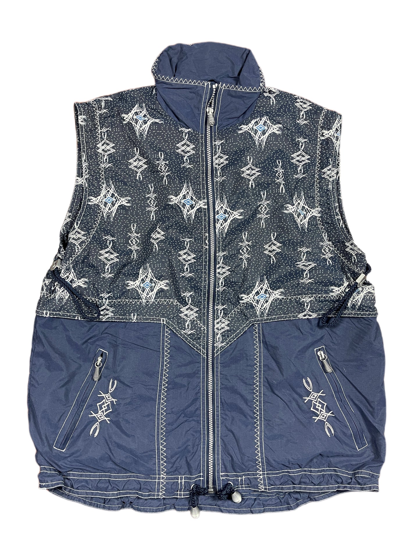 Vintage Killtec Sport Vest Blue - L