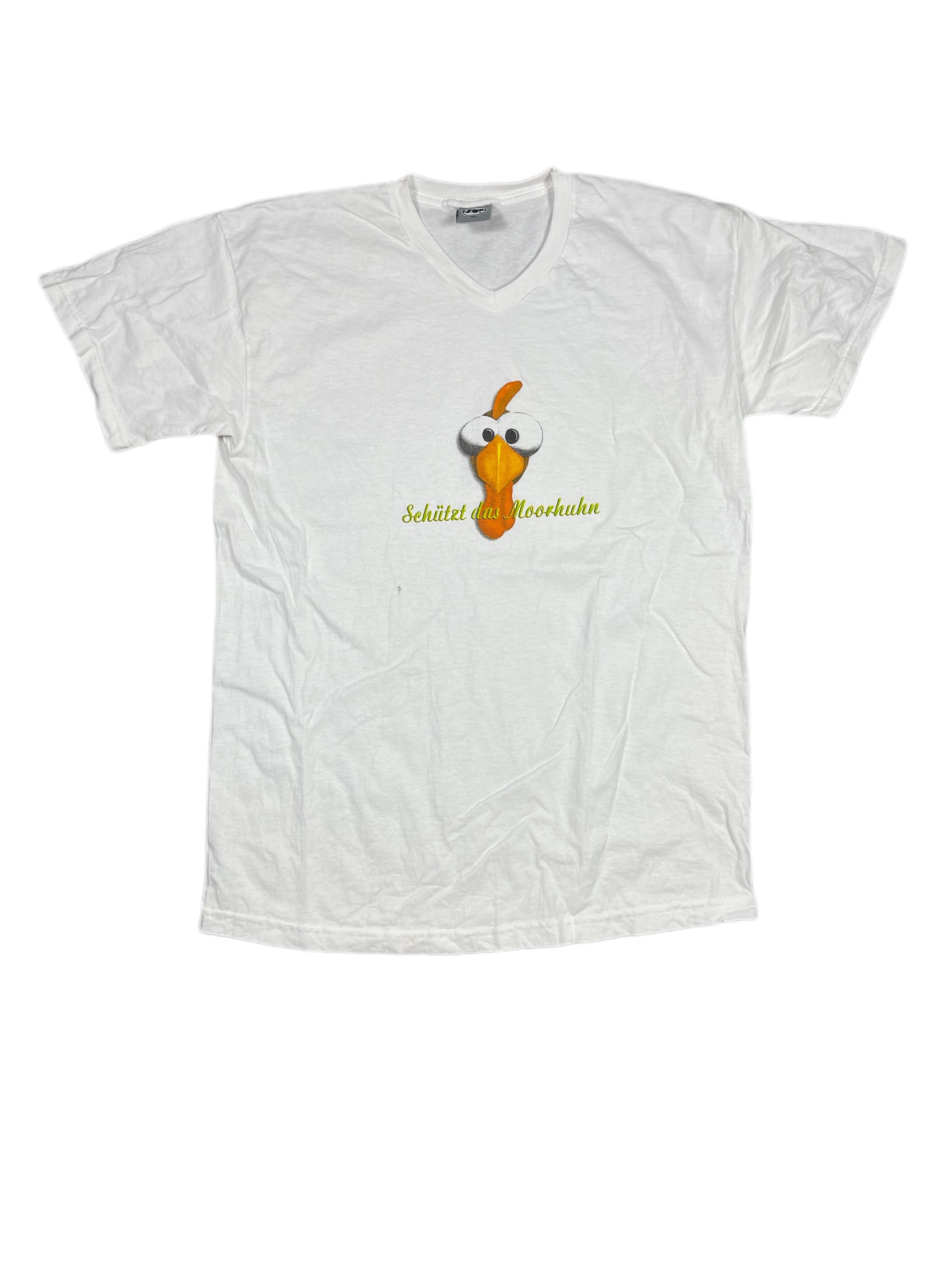 Vintage Moorhuhn 2000s T-Shirt White - XL
