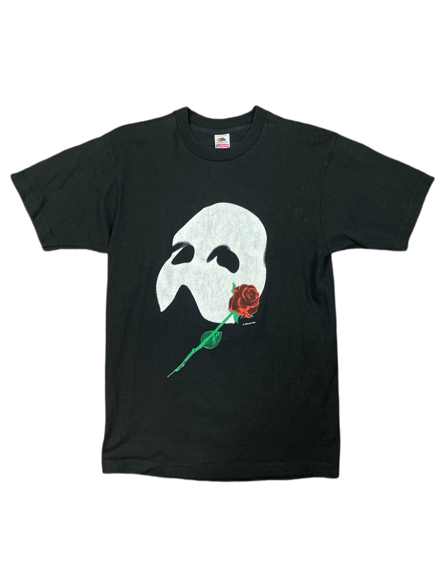 Vintage Theater T-Shirt 1986 Black L