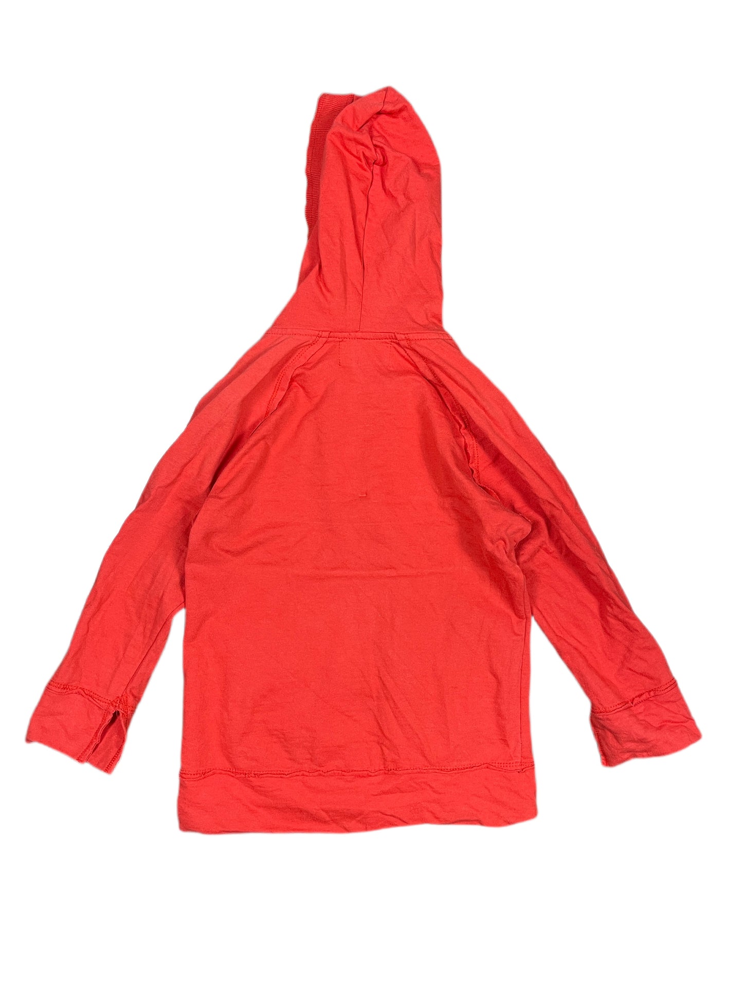 Y2k 47 Street Zipper Hoodie Red - XS