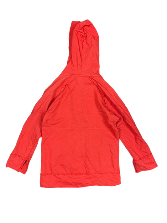 Y2k 47 Street Zipper Hoodie Red - XS