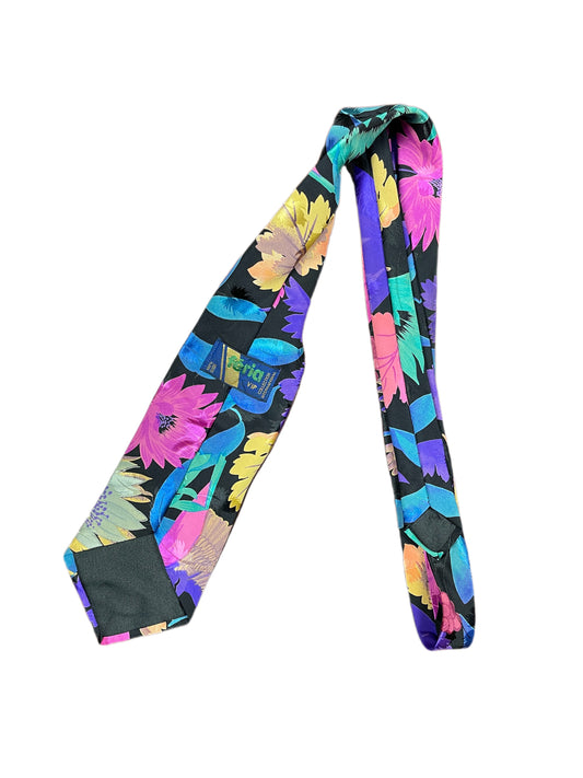 Vintage Feria Multicolor Tie Silk