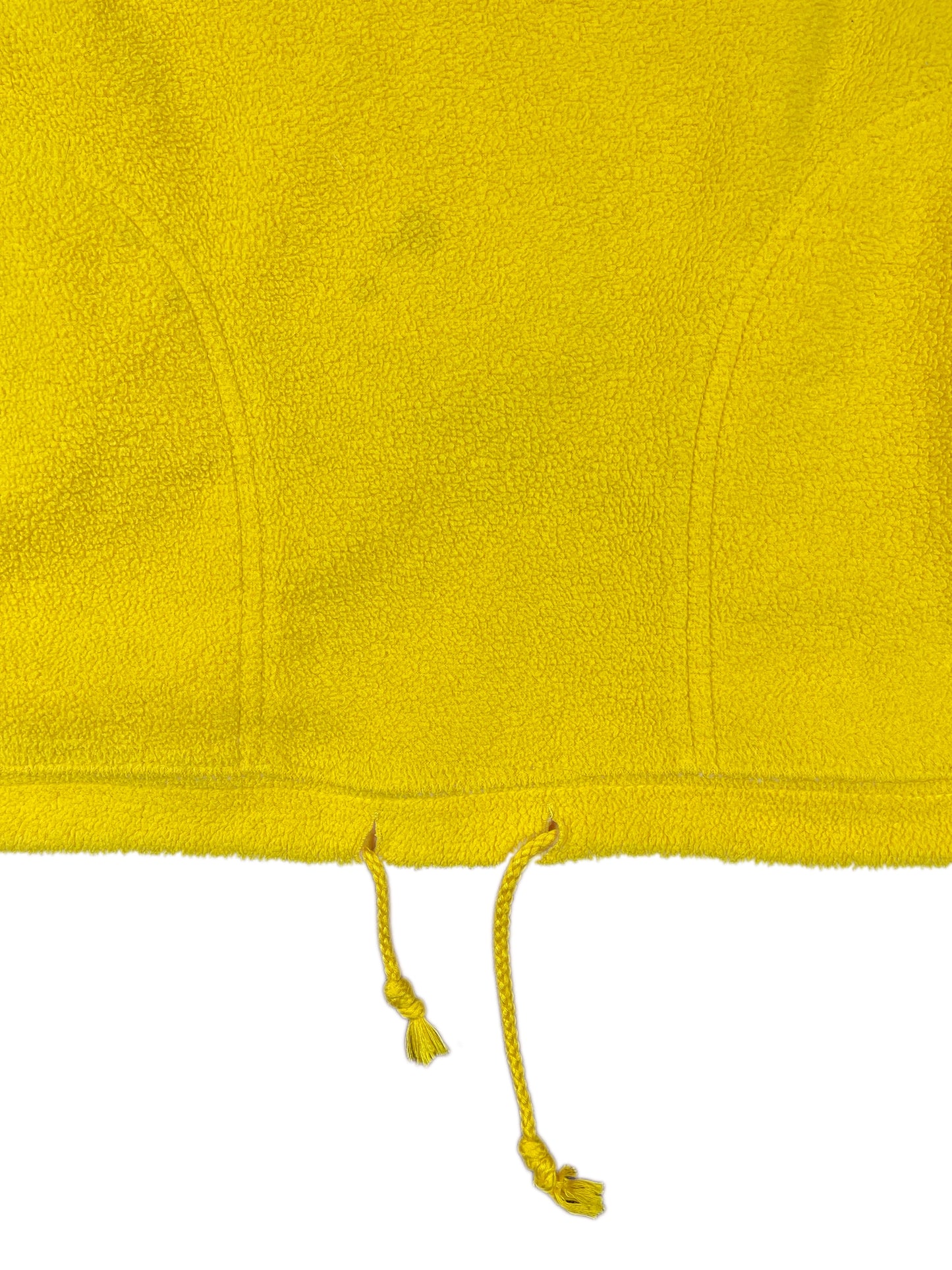 Vintage Reebok Fleece Sweatshirt Yellow - S