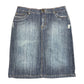 Y2k Yerse Denim Skirt Blue - M