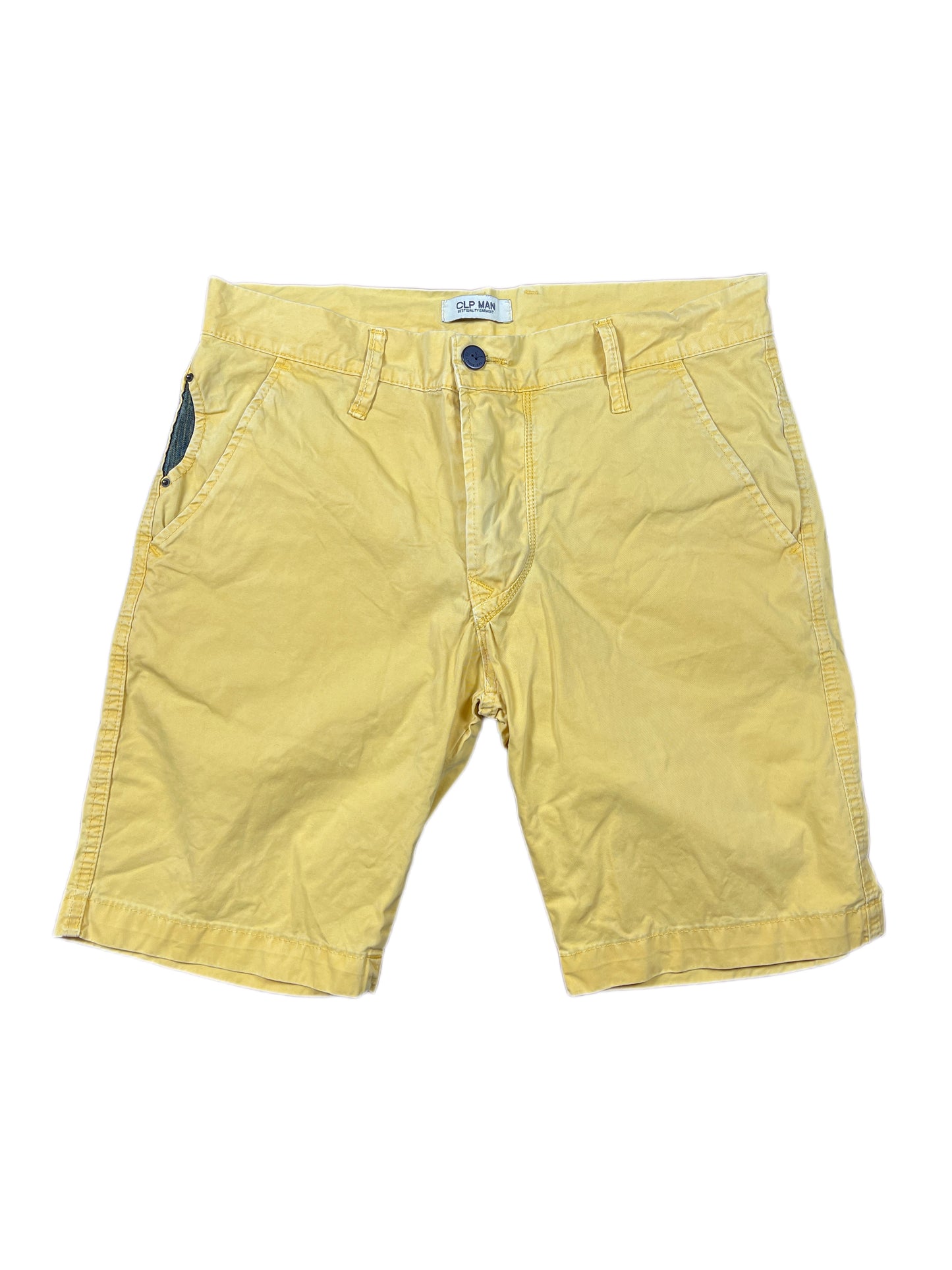 CLP Man Chino Shorts Yellow - S/M