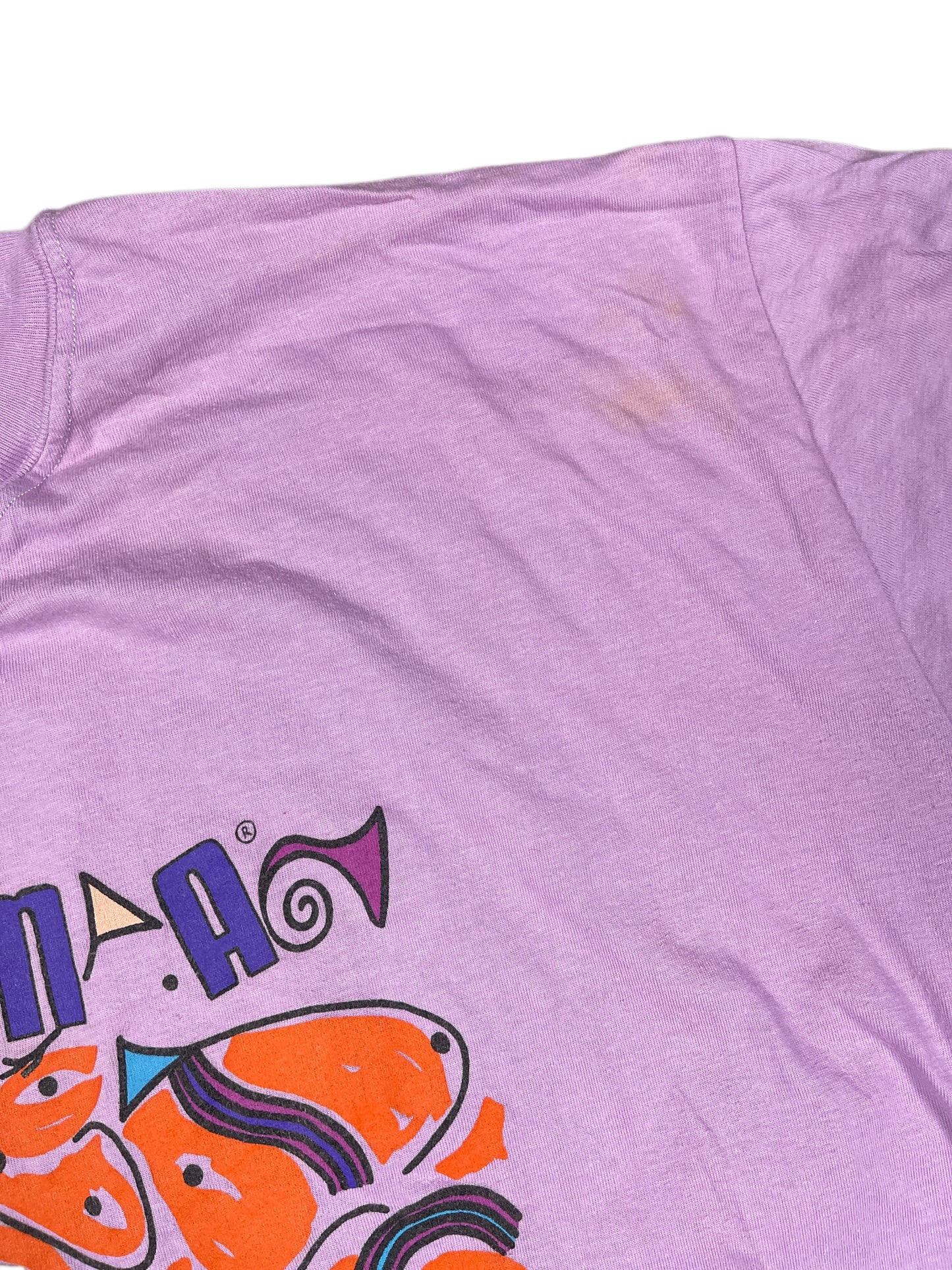 Vintage Puma T-Shirt Beach Purple - S