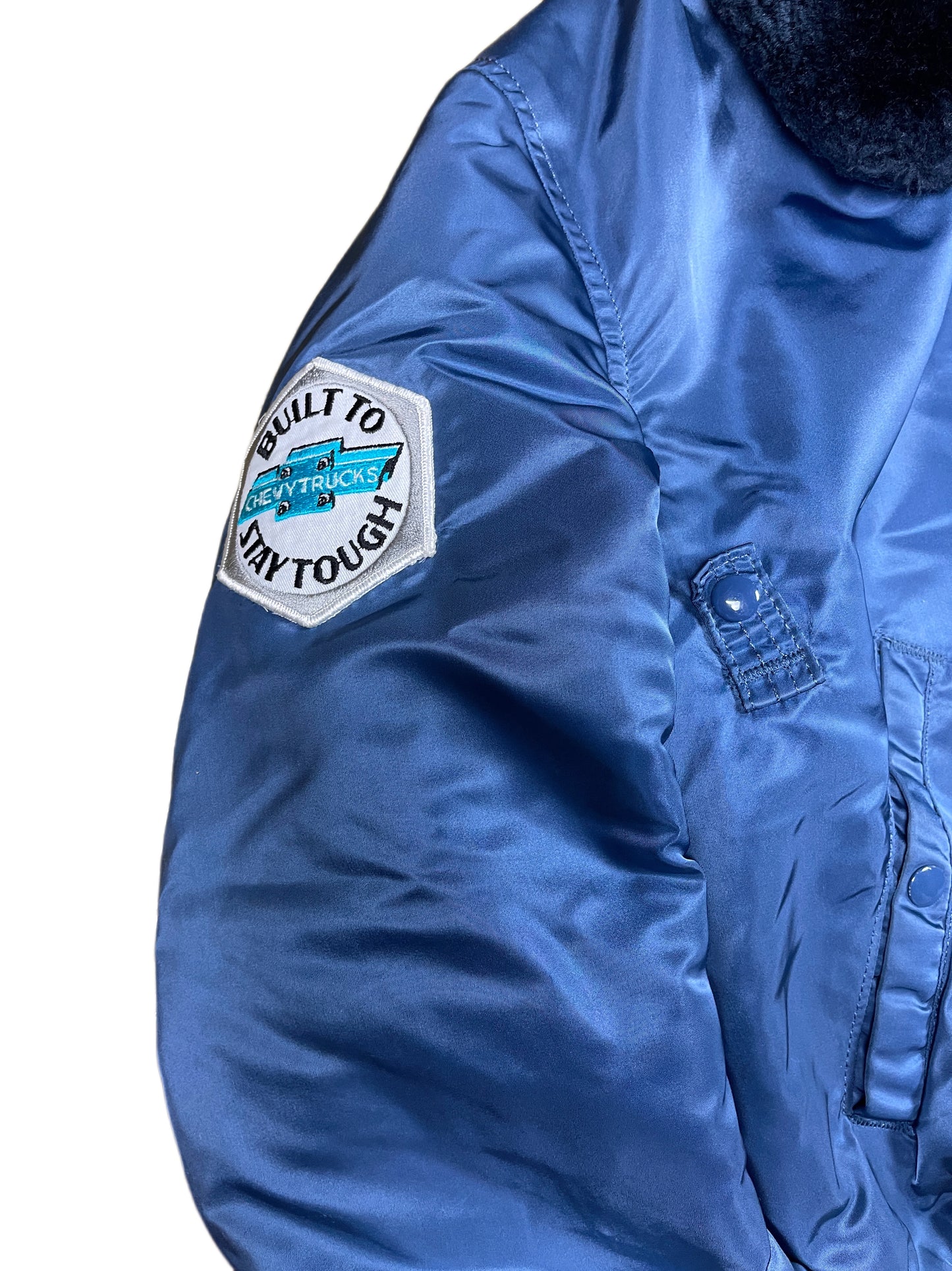 Vintage Alpha Industries Bomber Jacket Navy - L