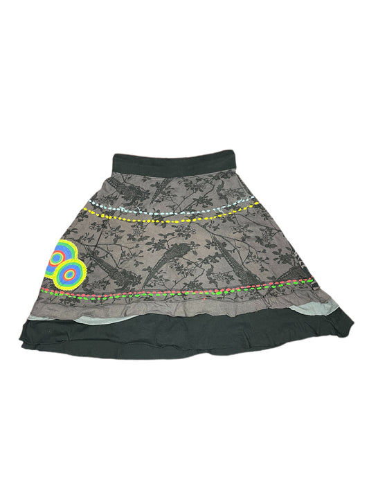 Y2k Desigual Skirt Multicolor - M