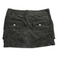 Y2k Esprit Low Waist Mini Corduroy Skirt Black - XS