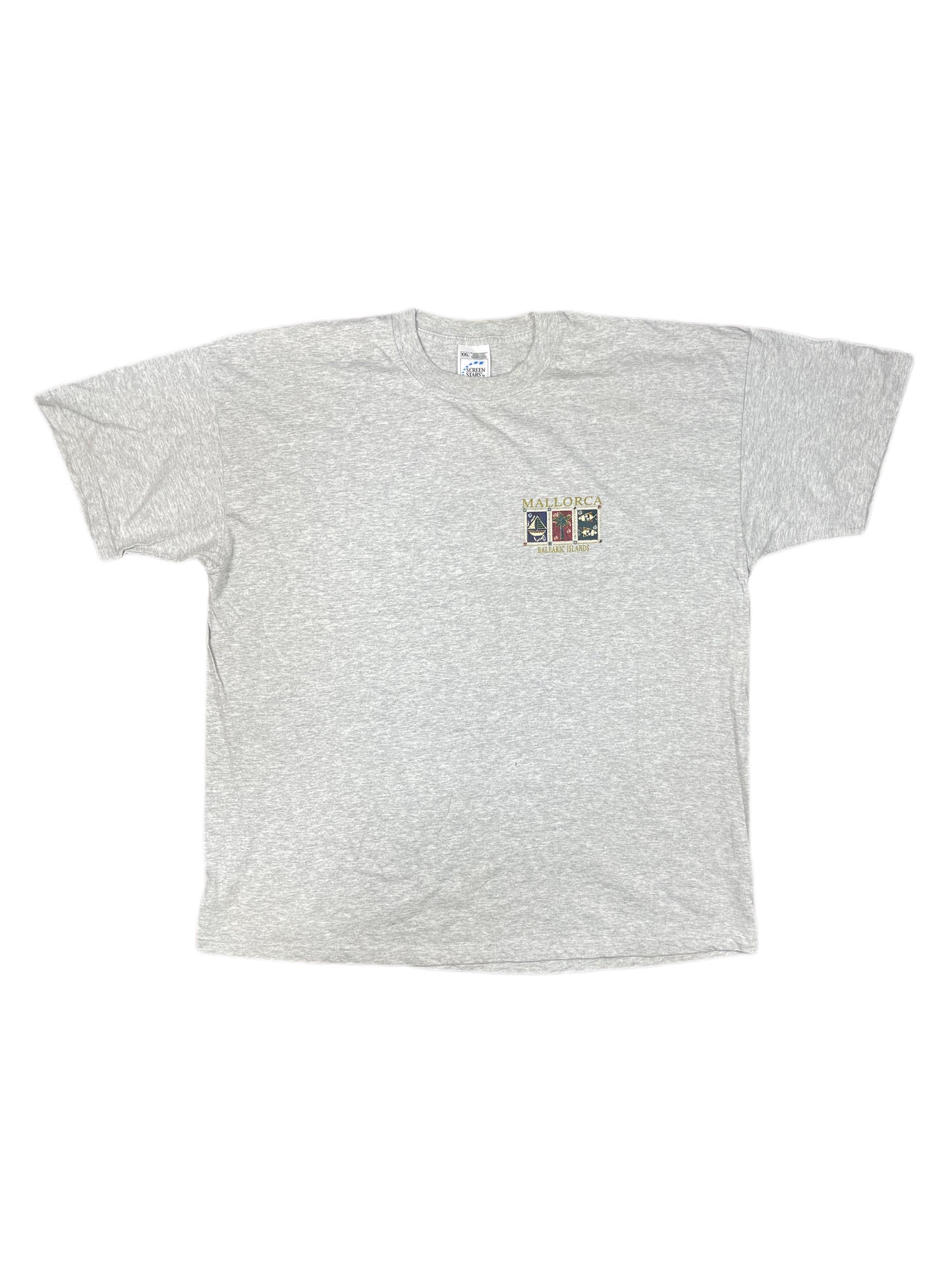 Vintage Screen Stars Mallorca T-Shirt Gray - XXL